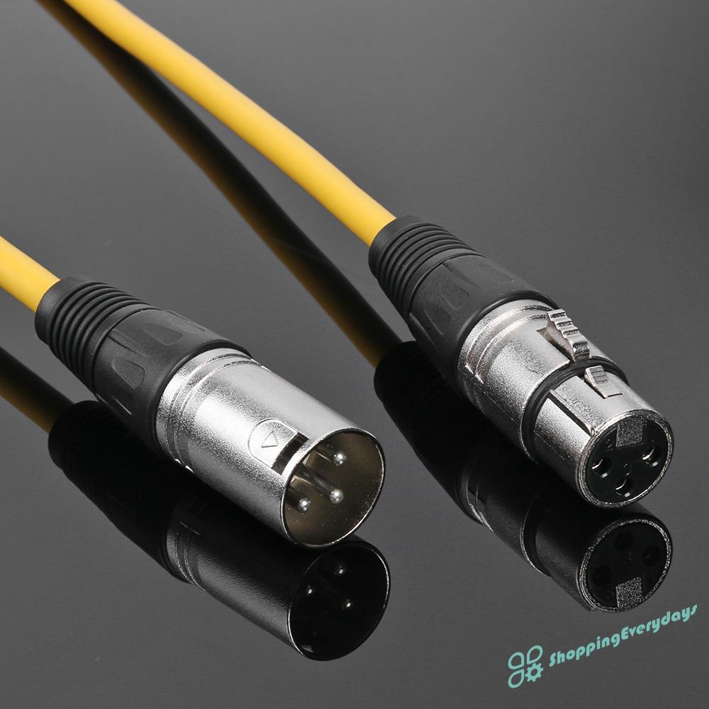 Dây Cáp Micro 1m Xlr 3pin Chuyên Dụng Chất Lượng Cao