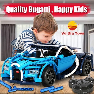 Đồ Chơi Lắp Ráp Siêu Xe Điều Khiển Từ Xa Bugatti CaDA C51053 Với 419 Mảnh Ghép