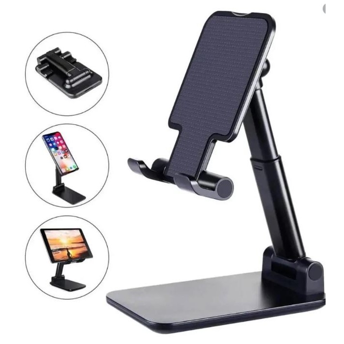 Giá Đỡ Điện Thoại, Máy Tính Bảng Để Bàn Sang Trọng , Có Khung Gấp Gọn Chắc Chắn