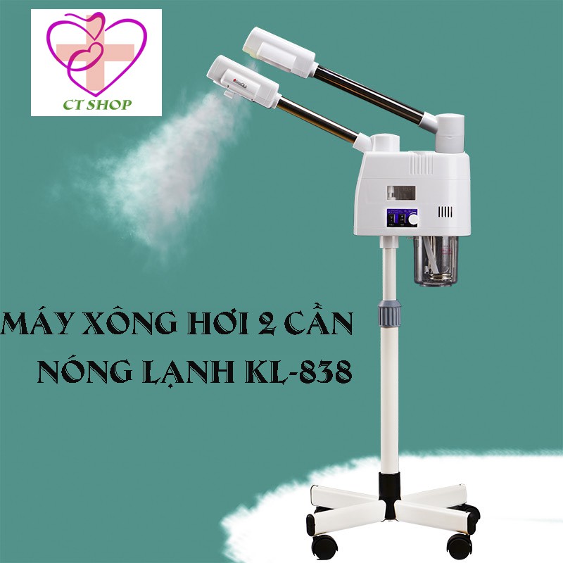 Máy Xông Hơi 2 Cần Nóng Lạnh KL838 (Giá Tốt)