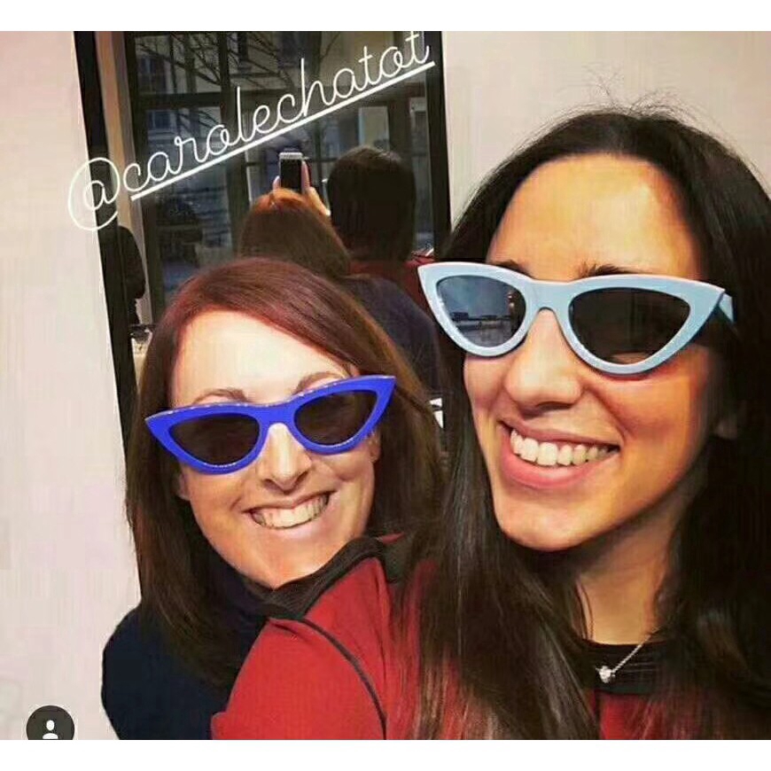 Kính mát mắt mèo phong cách retro thời trang cho nữ Samjune