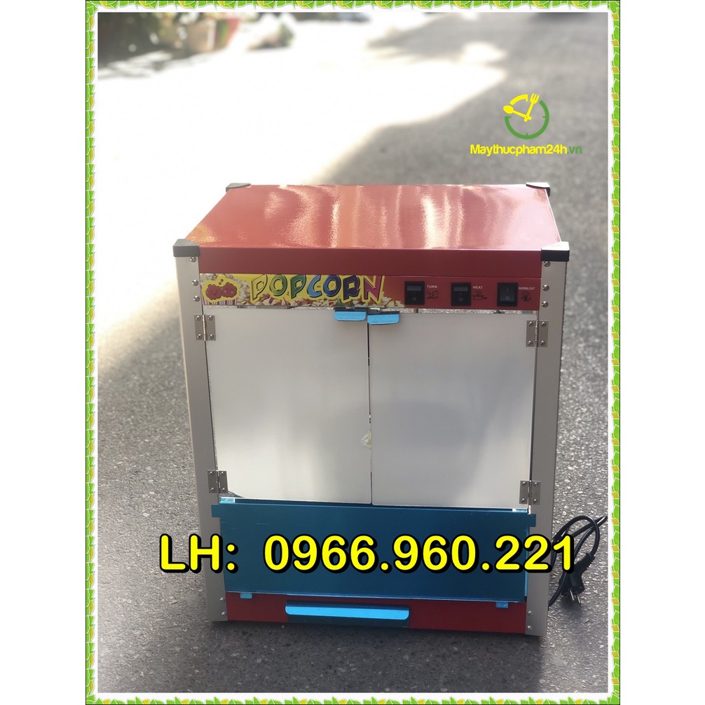 Máy nổ bỏng ngô, bắp rang bơ bằng điện, phù hợp quán ăn, rạp chiếu phim