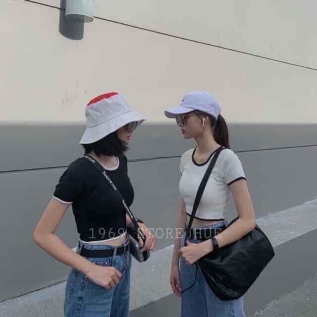 ÁO CROPTOP BO VIỀN