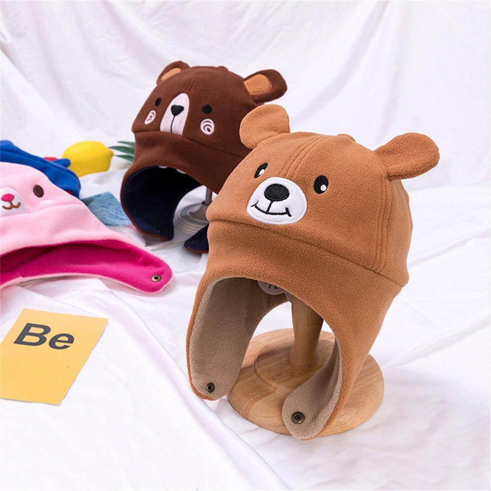 ORIENTLII Mũ Che Tai Giữ Ấm Chống Lạnh Thời Trang Cho Bé