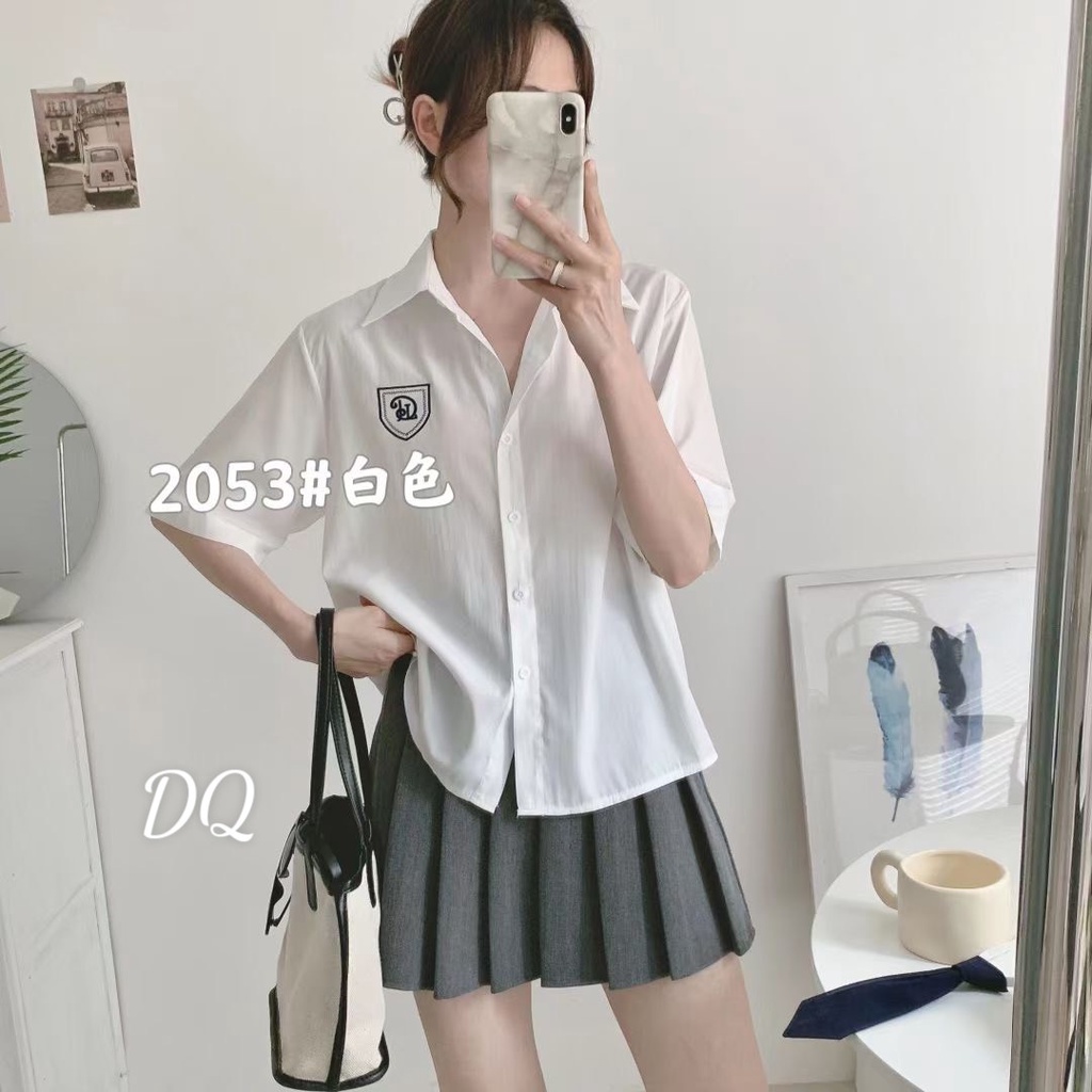 Áo sơ mi tặng cà vạt phong cách Hàn Quốc