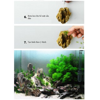 Keo dán cố định rêu lũa cho thủy sinh (1 tuýp)