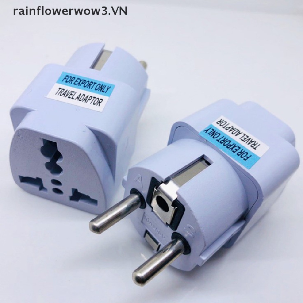 Phích cắm điện chuyển đổi EU Đức / ÚC đa năng tiện lợi