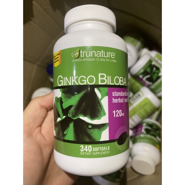 Viên uống bổ não Ginkgo biloba 340v của Mỹ date mới