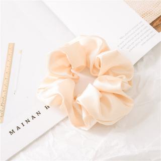 Dây buộc tóc chất liệu lụa thiết kế đơn giản phong cách cho nữ
