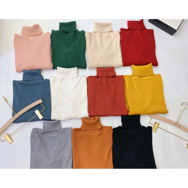 ⚡️LEN QC⚡️Áo len Quảng Châu cổ lọ - áo cao cổ | BigBuy360 - bigbuy360.vn