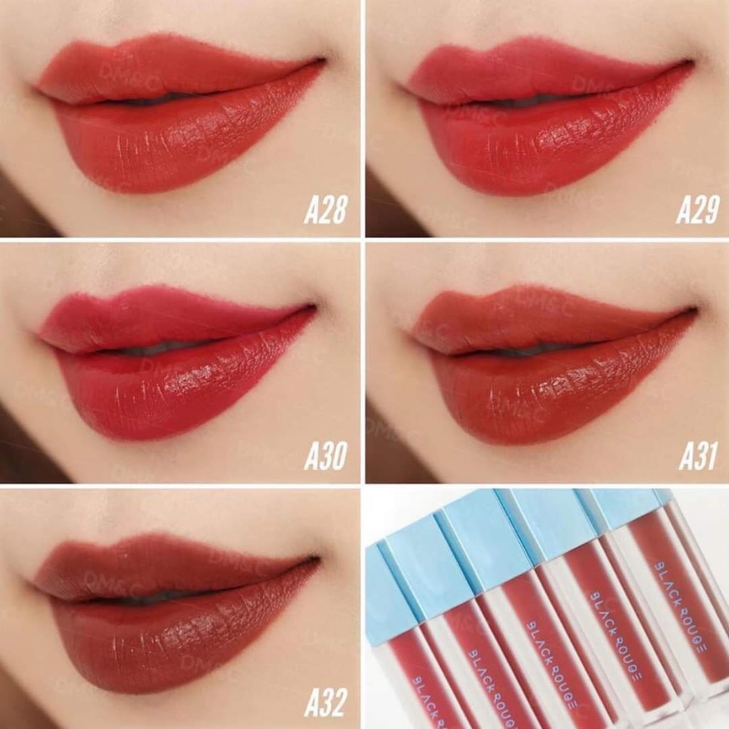 Son kem lì Black Rouge AirFit Velvet Tint Version 6 | Thế Giới Skin Care