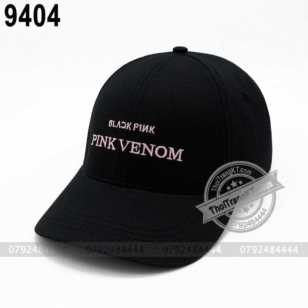 Combo 2 Nón PINK VENOM Black Pink màu đen