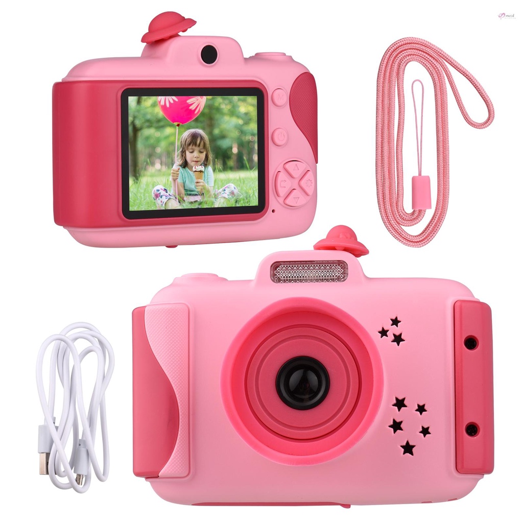 Camera kỹ thuật số dễ thương cho bé gái 3-12 tuổi 1080P HD màn hình 2.4 Inch 32GB
 | BigBuy360 - bigbuy360.vn
