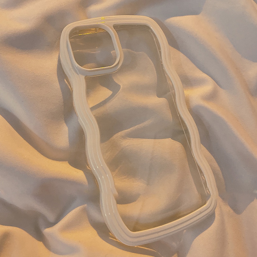 Ốp Điện Thoại Họa Tiết Gợn Sóng Cho iPhone 11 12 13 14  Pro Max Plus X XR XS Max