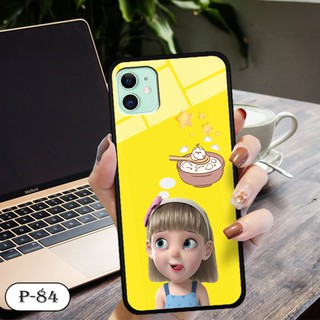 Ốp kính in hình cute Iphone 11