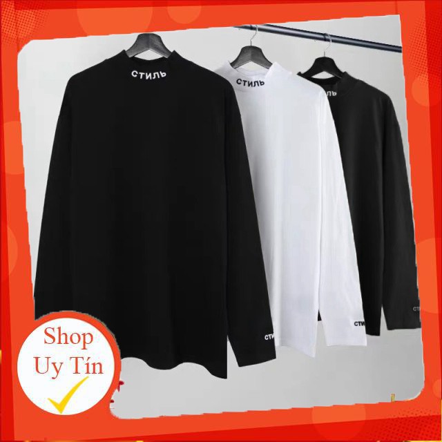 Áo longsleeves cao cổ R.S, JACKLANE , Áo dài tay Unisex Jack Lane