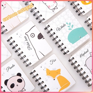 Sổ Tay Cuộn Nhỏ Gọn Họa Tiết Hoạt Hình Dễ Thương