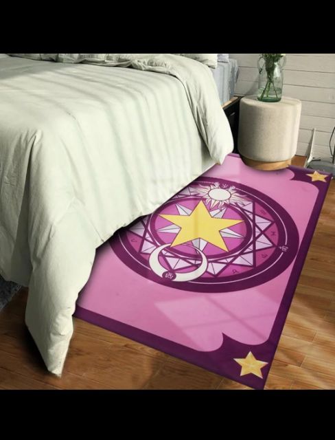 Thảm sakura vuông xinh