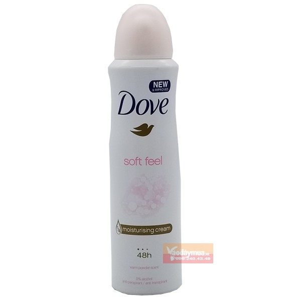 Xịt khử mùi Dove 150ml của ÚC