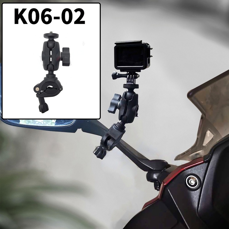 Giá Đỡ Máy Quay Hành Động Gắn Tay Lái Xe Đạp Cho insta360 one x rs dji action gopro 10 9 8