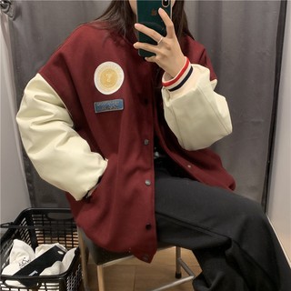 Áo khoác bóng chày nam nữ ulzzang freesize