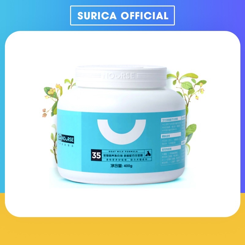 Sữa dê cao cấp dành cho chó mèo Nourse 35 (400gr)