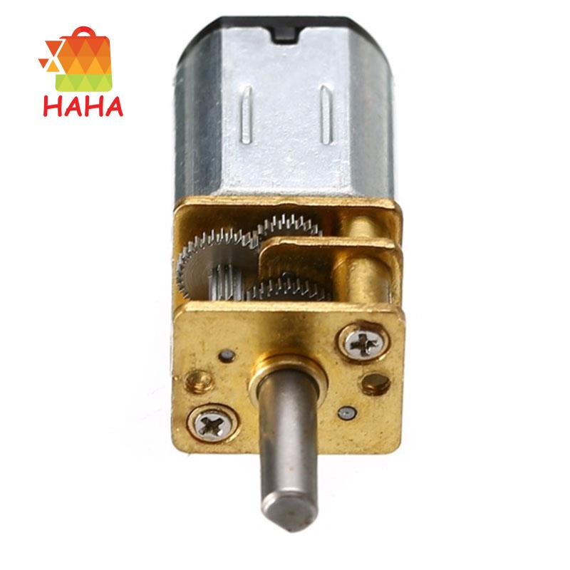 Động cơ hộp số giảm tốc tốc độ xoay đảo ngược 30rpm n20 dc 6v #HA