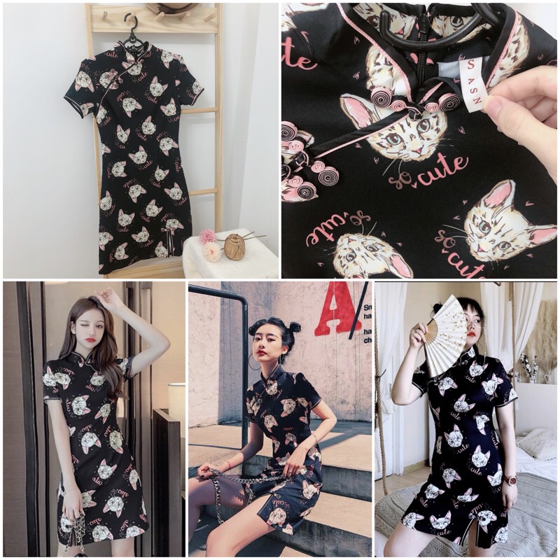 Sườn xám xinh đẹp hot trend có BIG SIZE