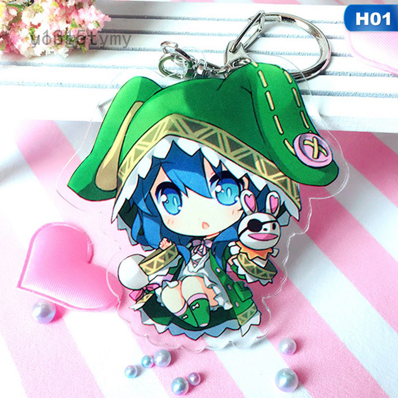 Móc Khóa Hình Nhân Vật Yoshino Tohka Đáng Yêu