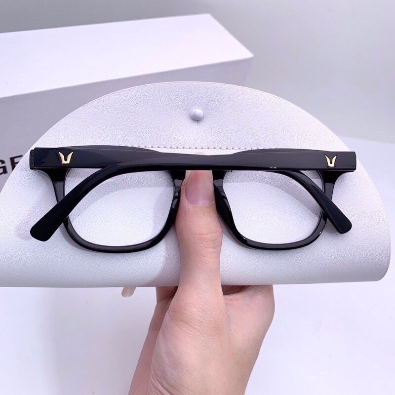 [RẺ NHẤT SHOPEE] Kính Cận Thời Trang Nam Nữ ,Kính Không Độ Chữ V Hai Chấm Chống Tia UV Hàn Quốc Hottrend 2022