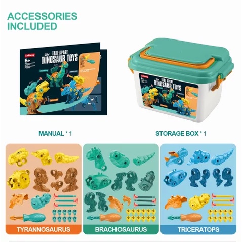 Đồ chơi mô hình khủng long Tyrannosaurus Jurassic lắp ráp DIY làm quà tặng giáo dục cho bé trai RAMBO TOYS