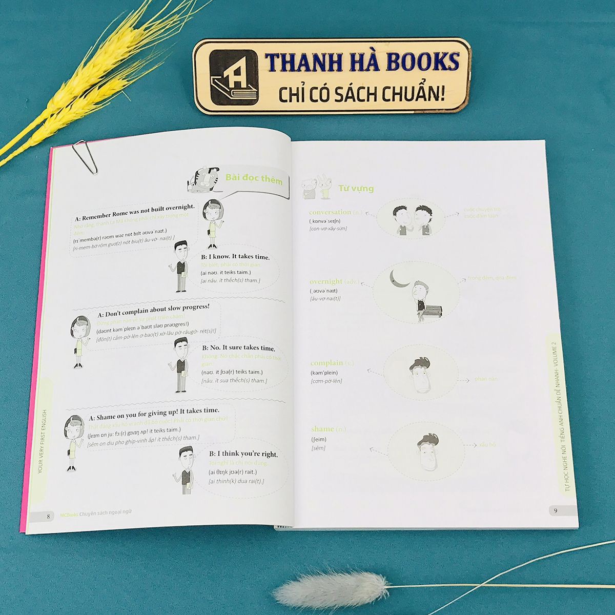 Sách - Your Very First English - Tự Học Nghe Nói Tiếng Anh Chuẩn - Dễ - Nhanh - Volume 2 (Tái bản)