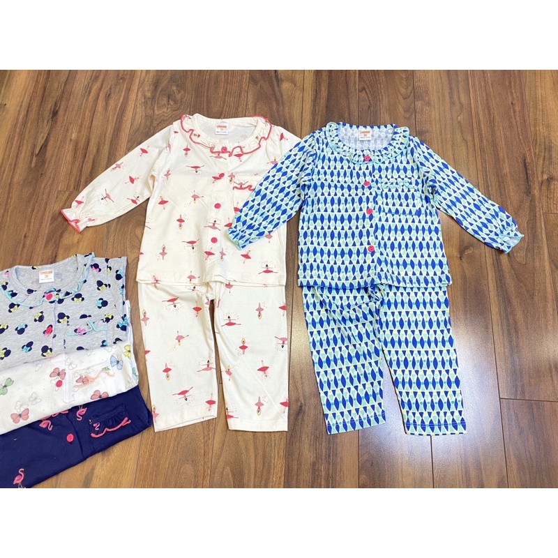 [FREESHIP đơn từ 0đ] Đồ bộ Pyjama tay dài xuất khẩu bé gái