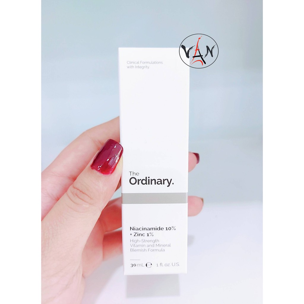 [ Ordinary phiên bản Canada] Tinh chất giảm mụn,se khít lỗ chân lông, sáng da the ordinary niacinamide 10%+ zinc 1% 30ml | BigBuy360 - bigbuy360.vn