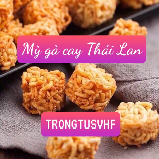 SNACK MÌ GÀ VIÊN THÁI LAN MÌ GÀ CAY CRISPY NOODLES