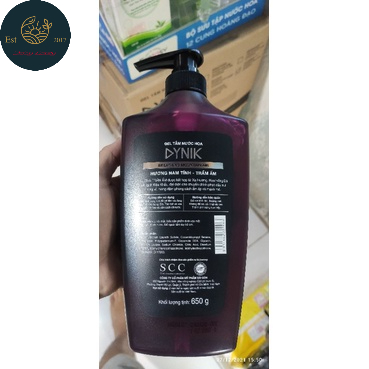 ( 3 HƯƠNG ) Sữa Tắm Nước Hoa Dynik 650g Date 02/2024
