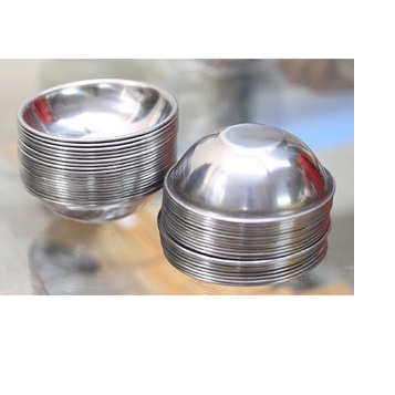 Combo 10 Chén Inox Làm Bánh Bèo, Nước  Chấm