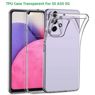 Ốp Samsung A33 5G dẻo trong suốt (Loại đẹp)