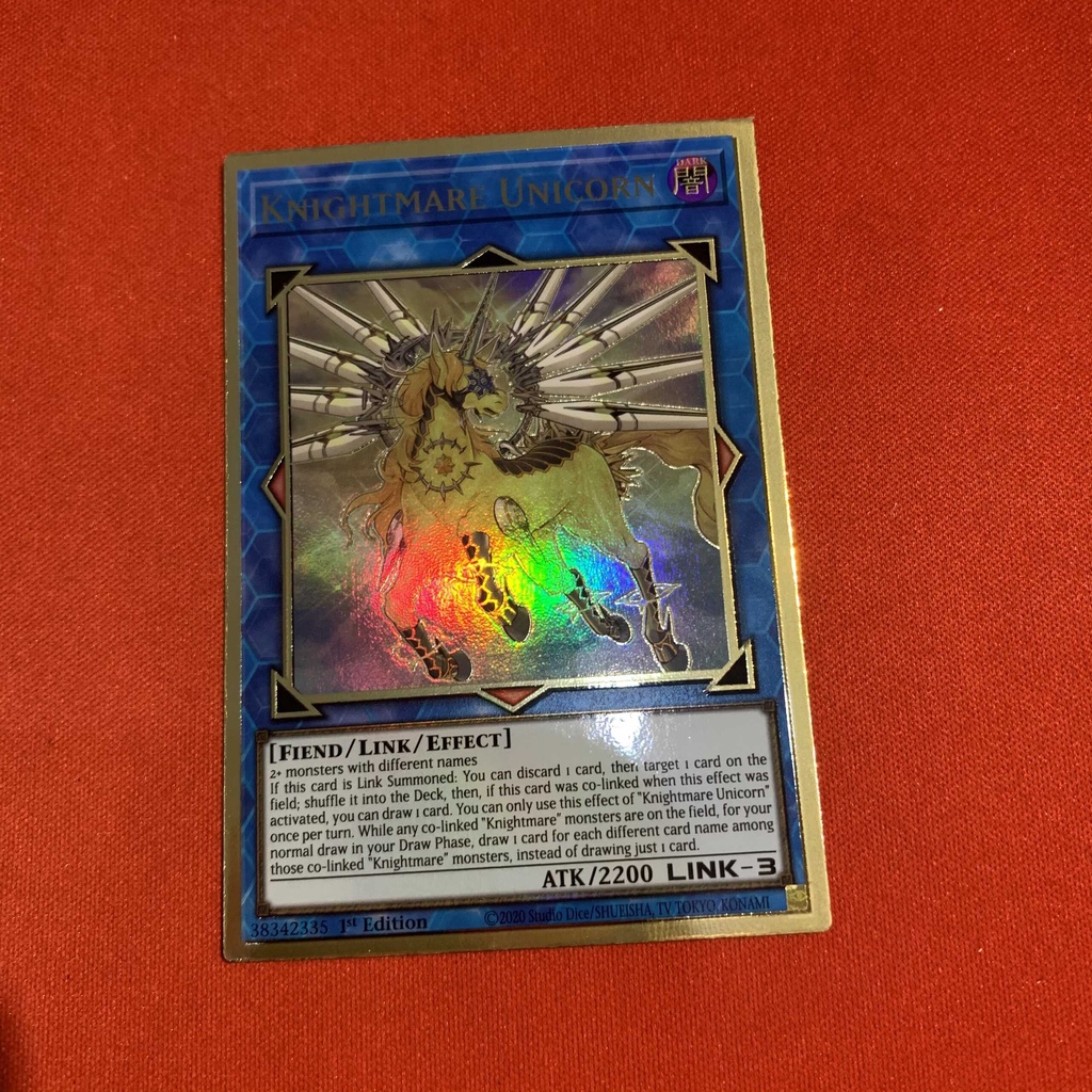 [EN]Thẻ Bài Yugioh Chính Hãng] Knightmare Unicorn