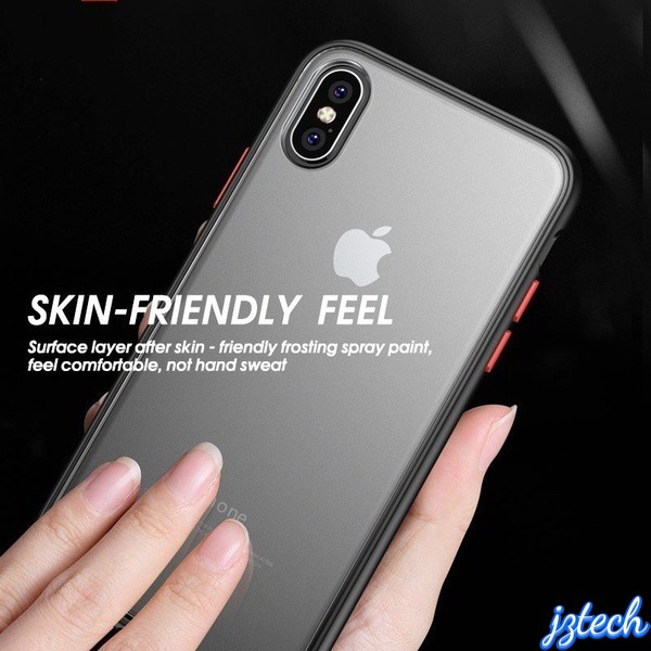 Skin Feel Anti-fall Shockproof Iphone Case for  IPhone 11 Pro Max 8 7 6 Plus X XS XR XSMax Case Matte Clear Cover | BigBuy360 - bigbuy360.vn