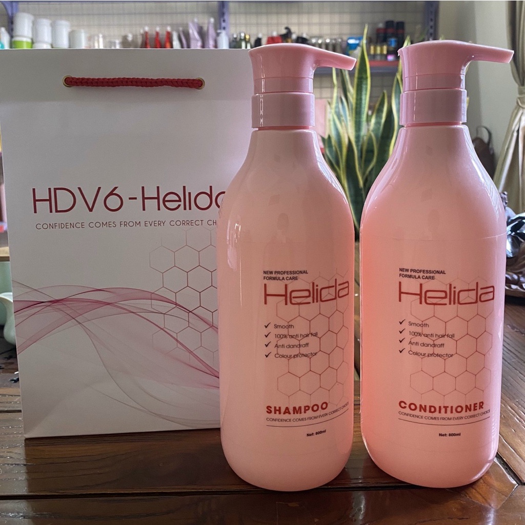 Dầu gội HELIDA 800Ml siêu mềm mượt