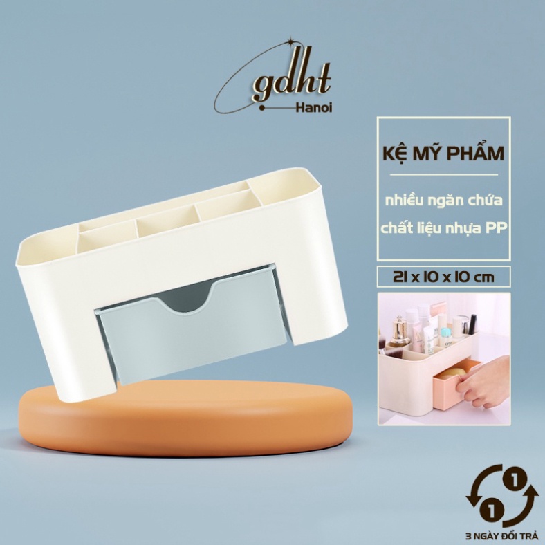 KỆ MỸ PHẨM NHỰA NHIỀU NGĂN HÀNG DÀY DANA