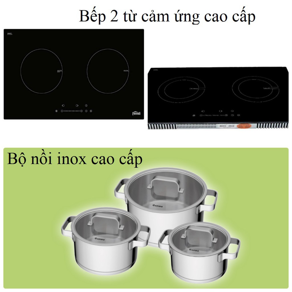 BẾP TỪ ID4000BS Tặng ngay bộ nồi inox cao cấp