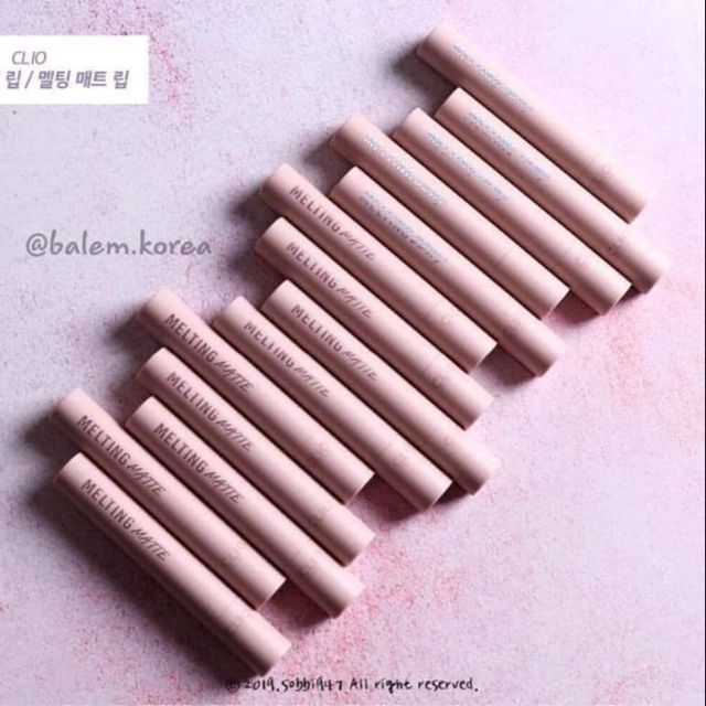Son thỏi Clio Melting Matte