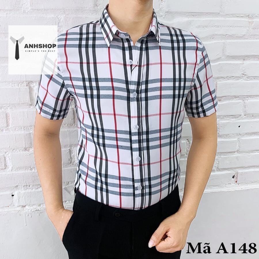 Áo Sơ Mi Ngắn Tay Kẻ Nam - 𝐀𝐫𝐮 𝐒𝐡𝐨𝐩 - 𝐁𝐚́𝐧 𝐡𝐚̀𝐧𝐠 𝐜𝐨́ 𝐭𝐚̂𝐦 | BigBuy360 - bigbuy360.vn