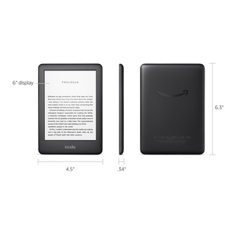 Máy đọc sách Amazon Kindle 2019 [Có đèn nền, nghe sách nói qua Bluetooth]