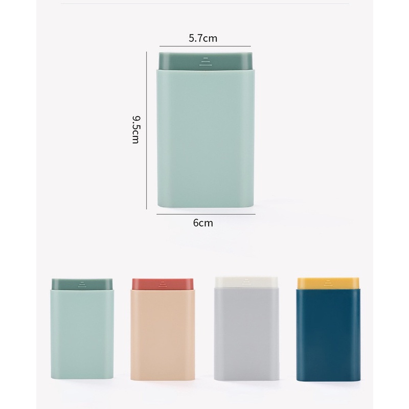 Hộp Đựng Thuốc mini 7 Ngày Cầm Tay Tiện Lợi