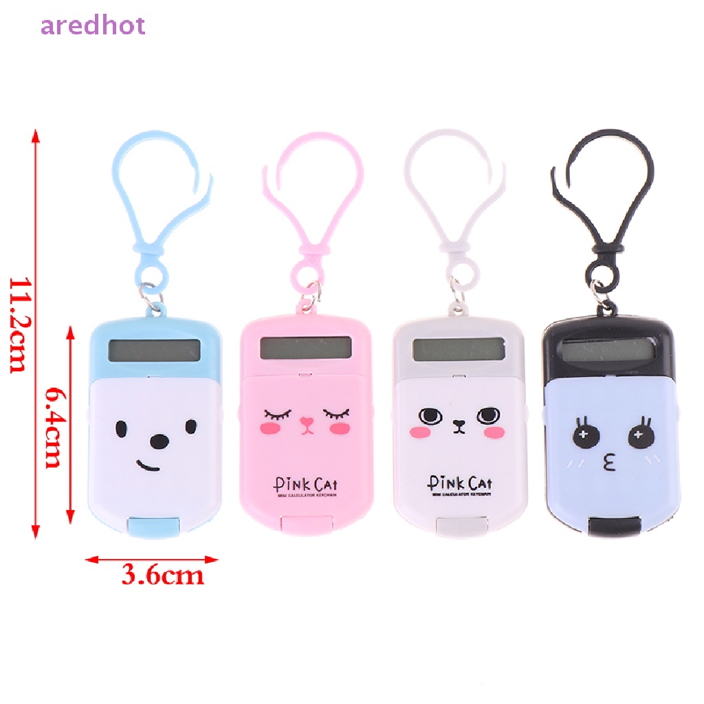 Máy Tính Mini Kèm Móc Khóa Hình Máy Tính Sáng Tạo Mới