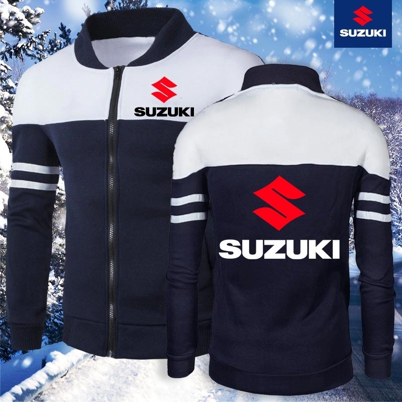 Áo khoác thể thao có khóa kéo chất lượng cao thời trang 2021 Suzuki Gsxr