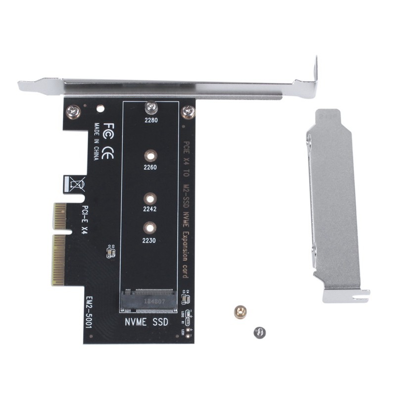 Card chuyển đổi Riser PCI-E X4 To M.2 NGFF M M2 NVME PCIE SSD chuyên dụng